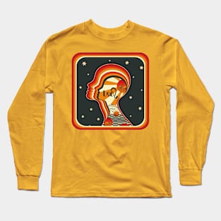 Leo 70s Style Art Long Sleeve T-Shirt